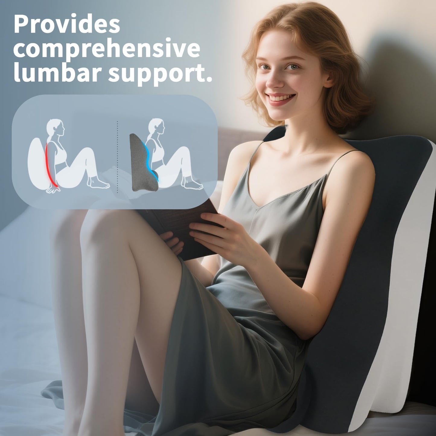 Memory Foam Couples Intimate Support Wedge - Vixen | Nova Network