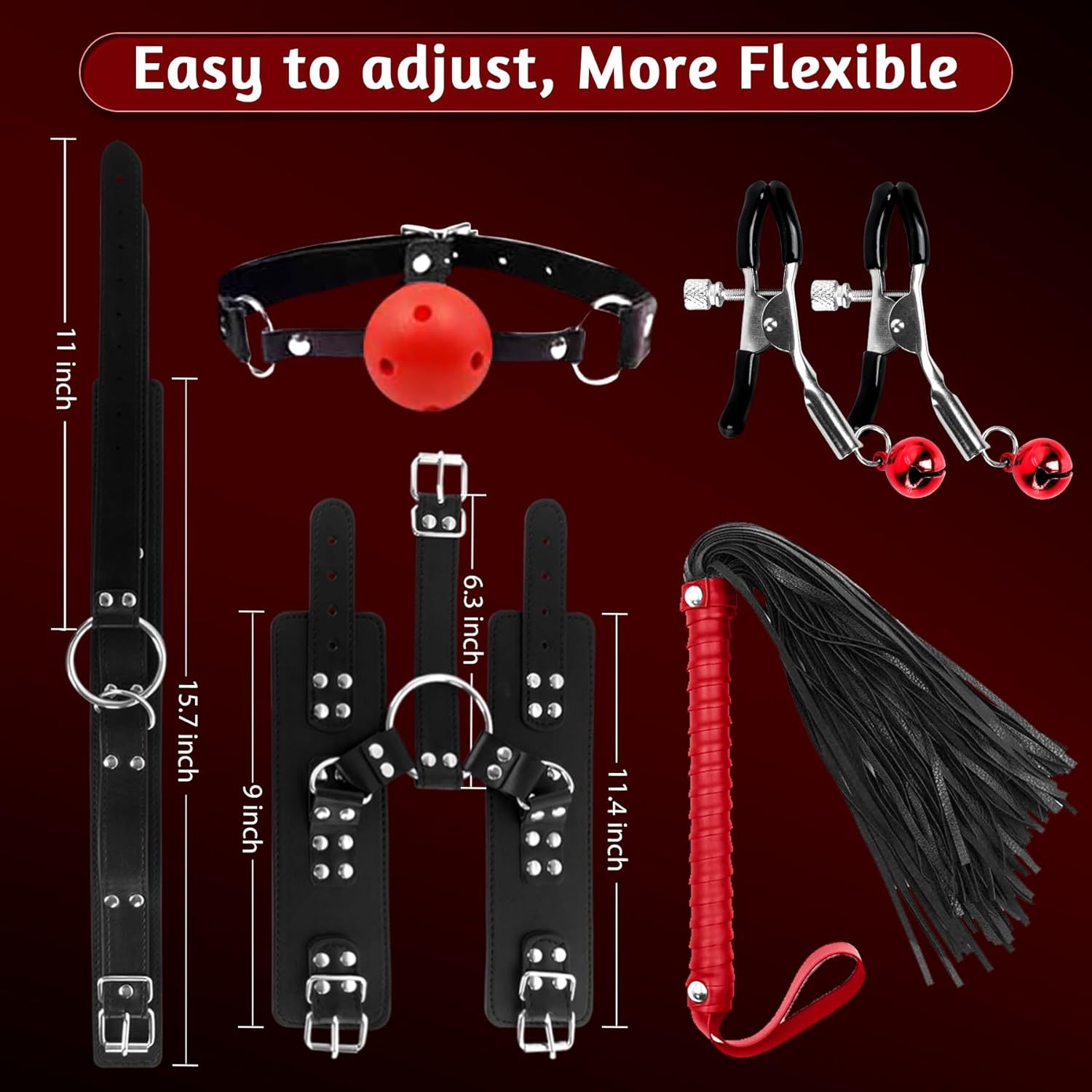 MercyLock Neck - to - Wrist Restraint Set - Vixen | Nova Network