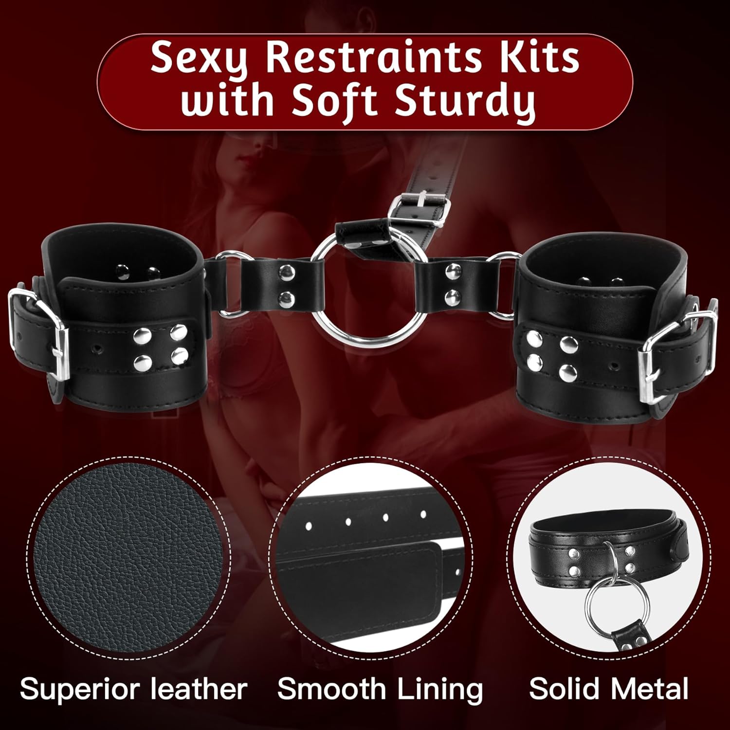 MercyLock Neck - to - Wrist Restraint Set - Vixen | Nova Network