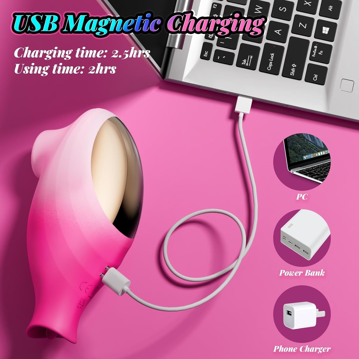 MermaidPulse 2 - in - 1 Suction & Licking Vibrator - Vixen | Nova Network