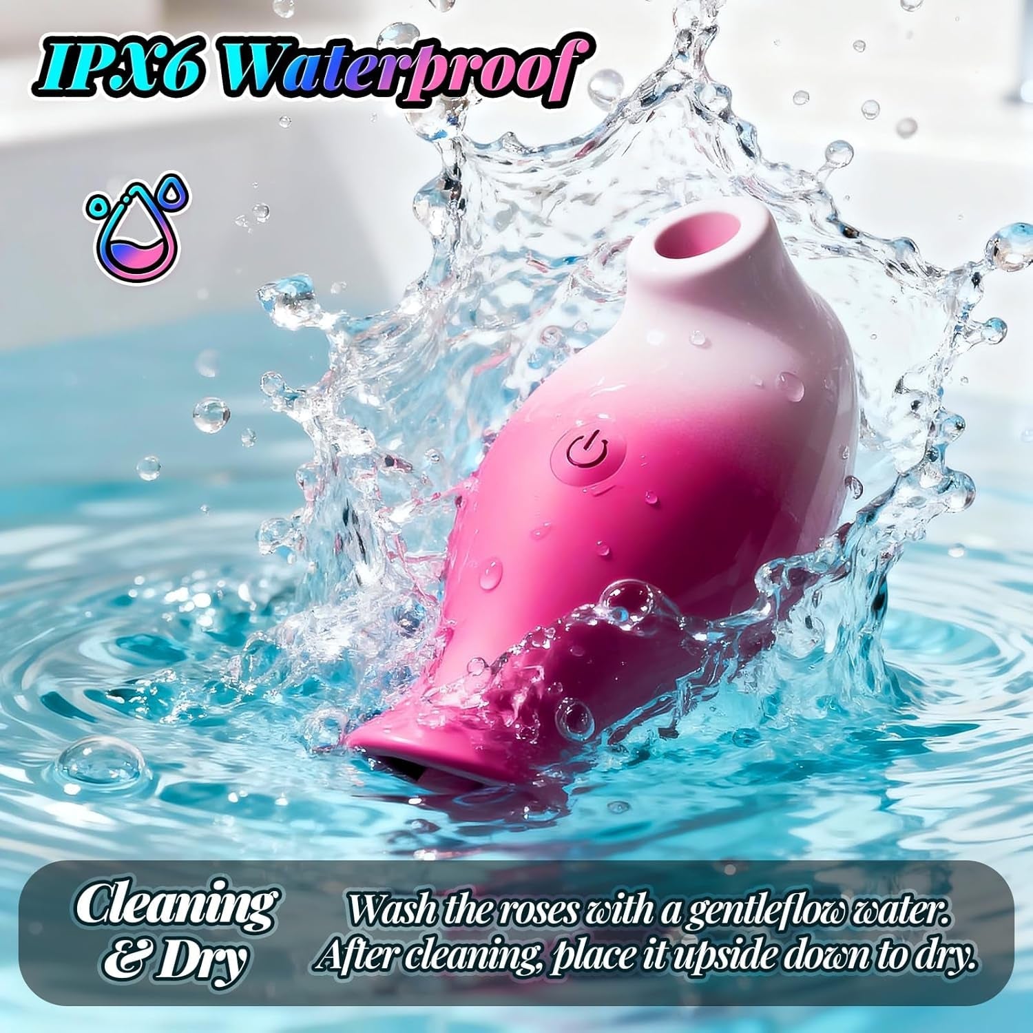 MermaidPulse 2 - in - 1 Suction & Licking Vibrator - Vixen | Nova Network
