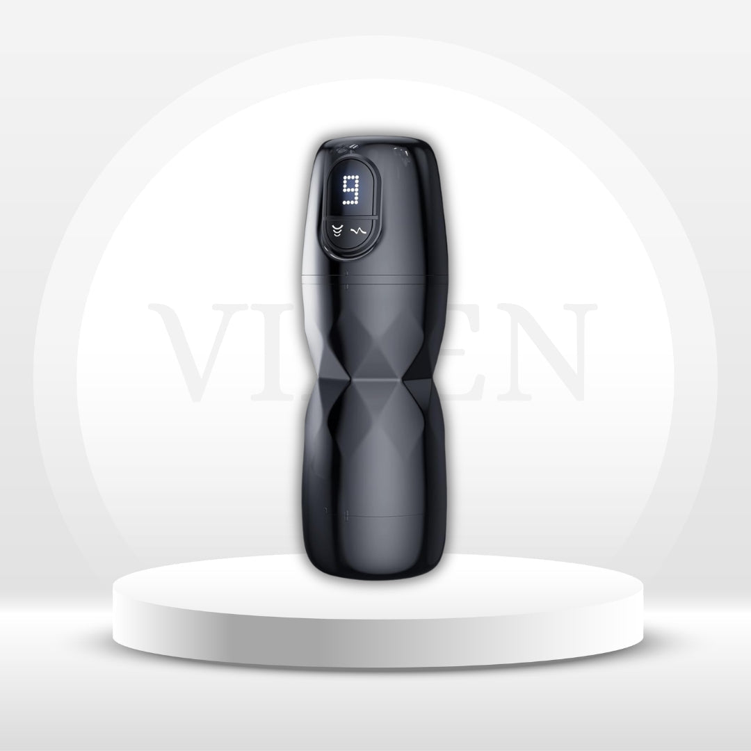 MidnightPhantom App-Control Male Masturbator | Suction & Vibration - Vixen | Nova Network