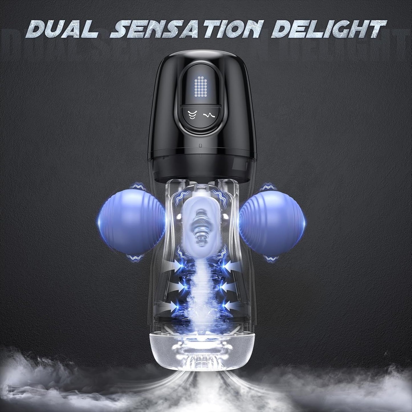 MidnightPhantom App-Control Male Masturbator | Suction & Vibration - Vixen | Nova Network