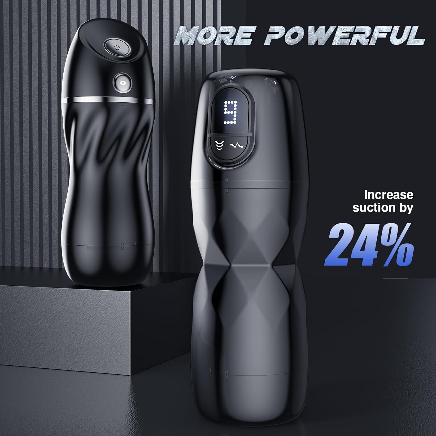 MidnightPhantom App-Control Male Masturbator | Suction & Vibration - Vixen | Nova Network