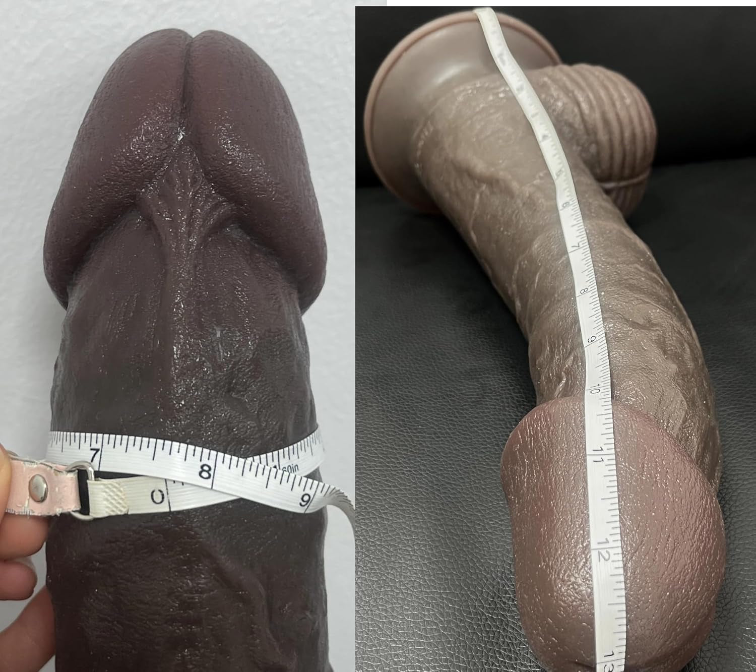 MidnightStallion 12.5" XXL Horse Dildo | Dual-Density Suction Cup - Vixen | Nova Network