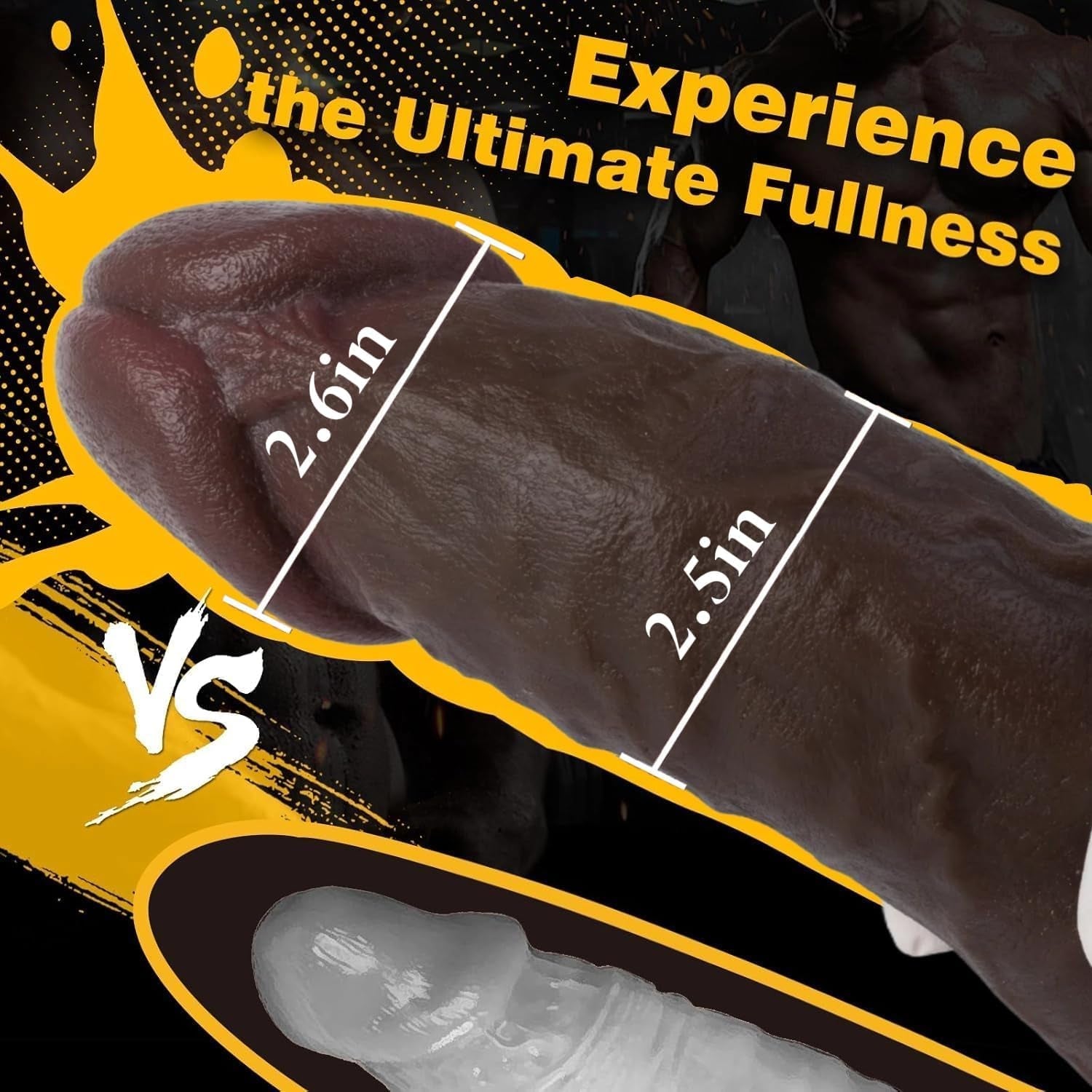 MidnightStallion 12.5" XXL Horse Dildo | Dual-Density Suction Cup - Vixen | Nova Network