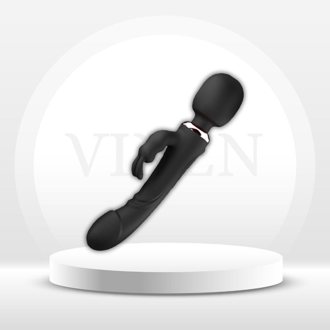 MidnightTriad Triple Stimulation Rabbit Wand - Vixen | Nova Network