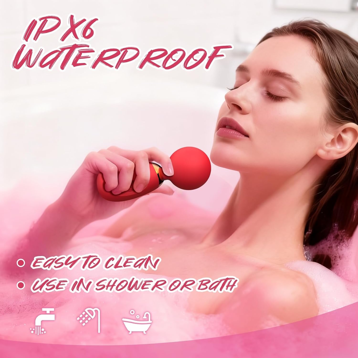 MiniGlow Compact Clitoral Vibrator Wand - Vixen | Nova Network