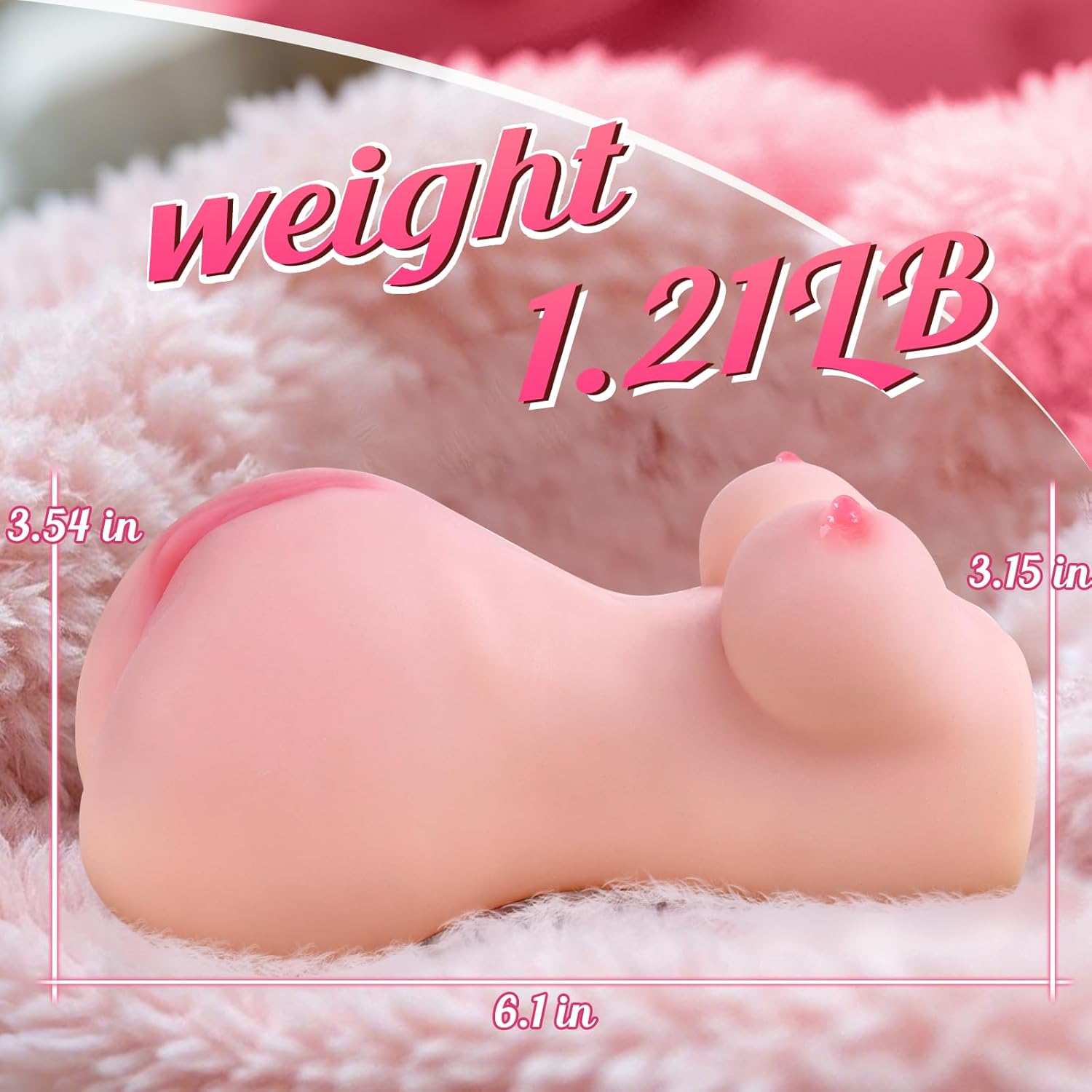 MiniLuxe 3 - in - 1 Pocket Pussy Doll - Vixen | Nova Network
