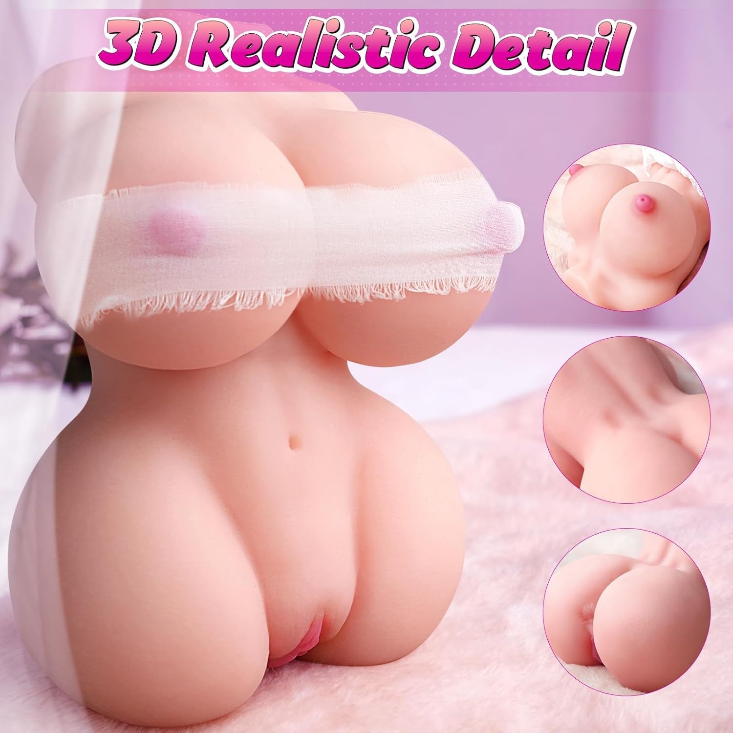 MiniVixen Portable Mini Torso Male Masturbator - Vixen | Nova Network