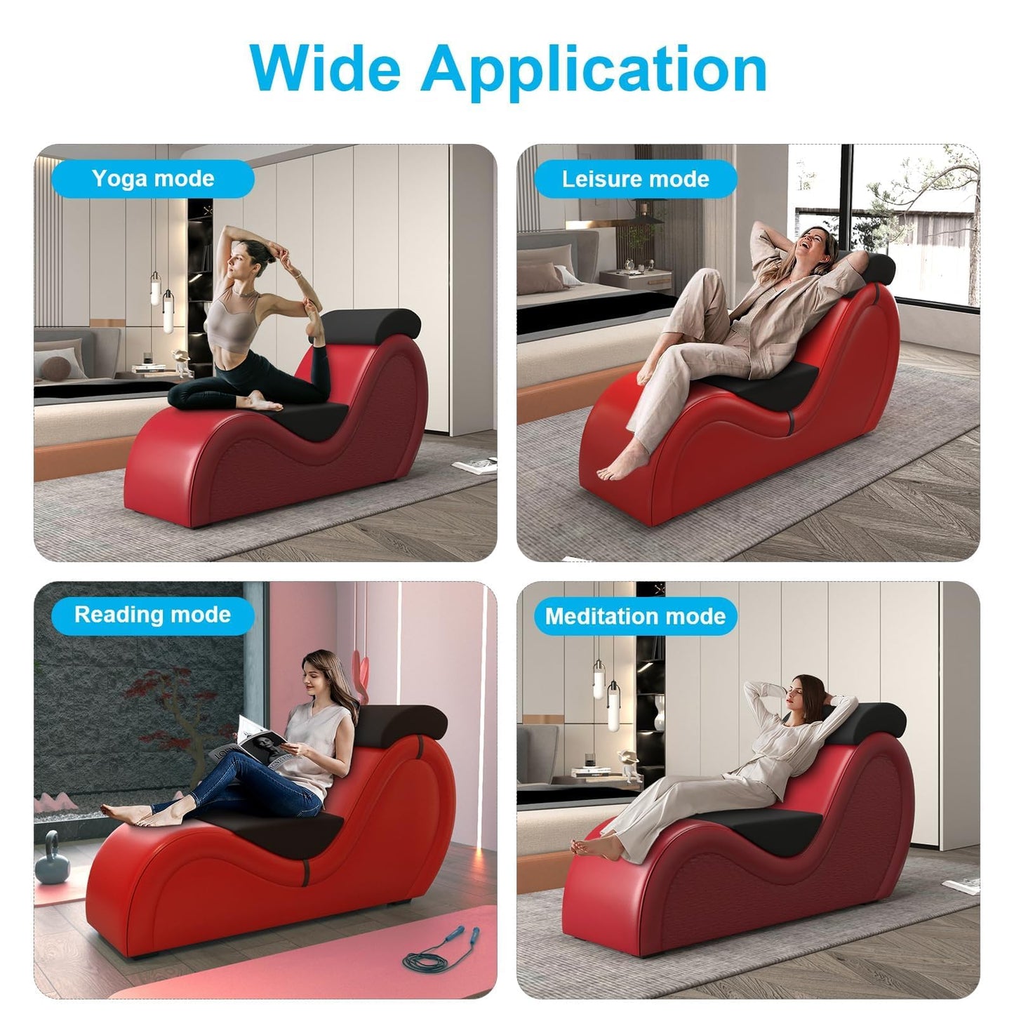 Modern S - Curve Seduction Chaise - Vixen | Nova Network