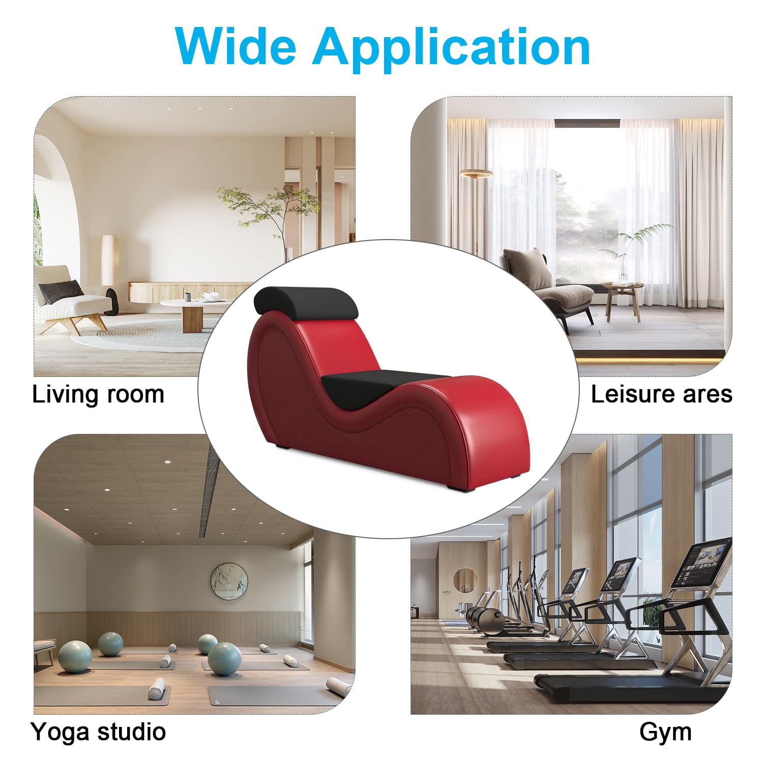 Modern S - Curve Seduction Chaise - Vixen | Nova Network