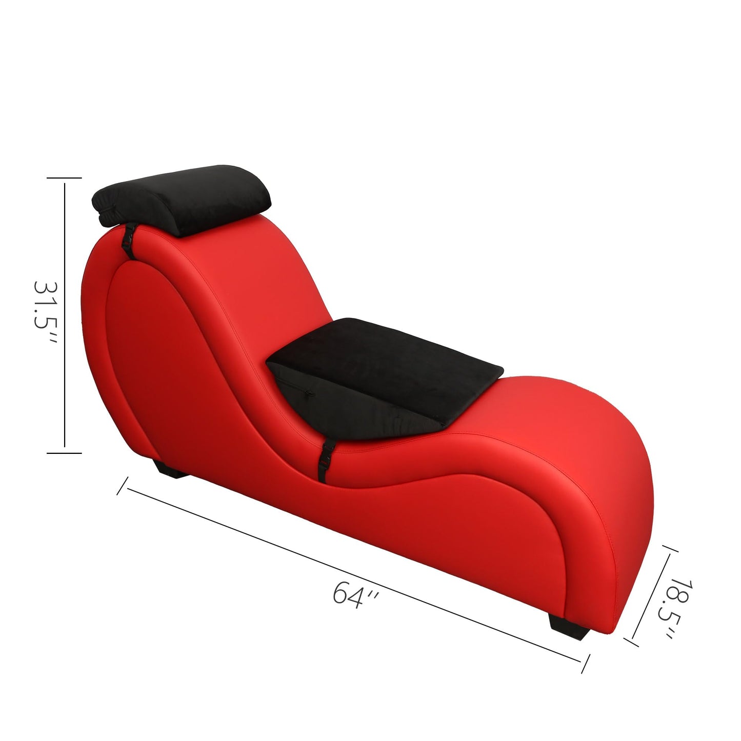 Modern S - Curve Seduction Chaise - Vixen | Nova Network