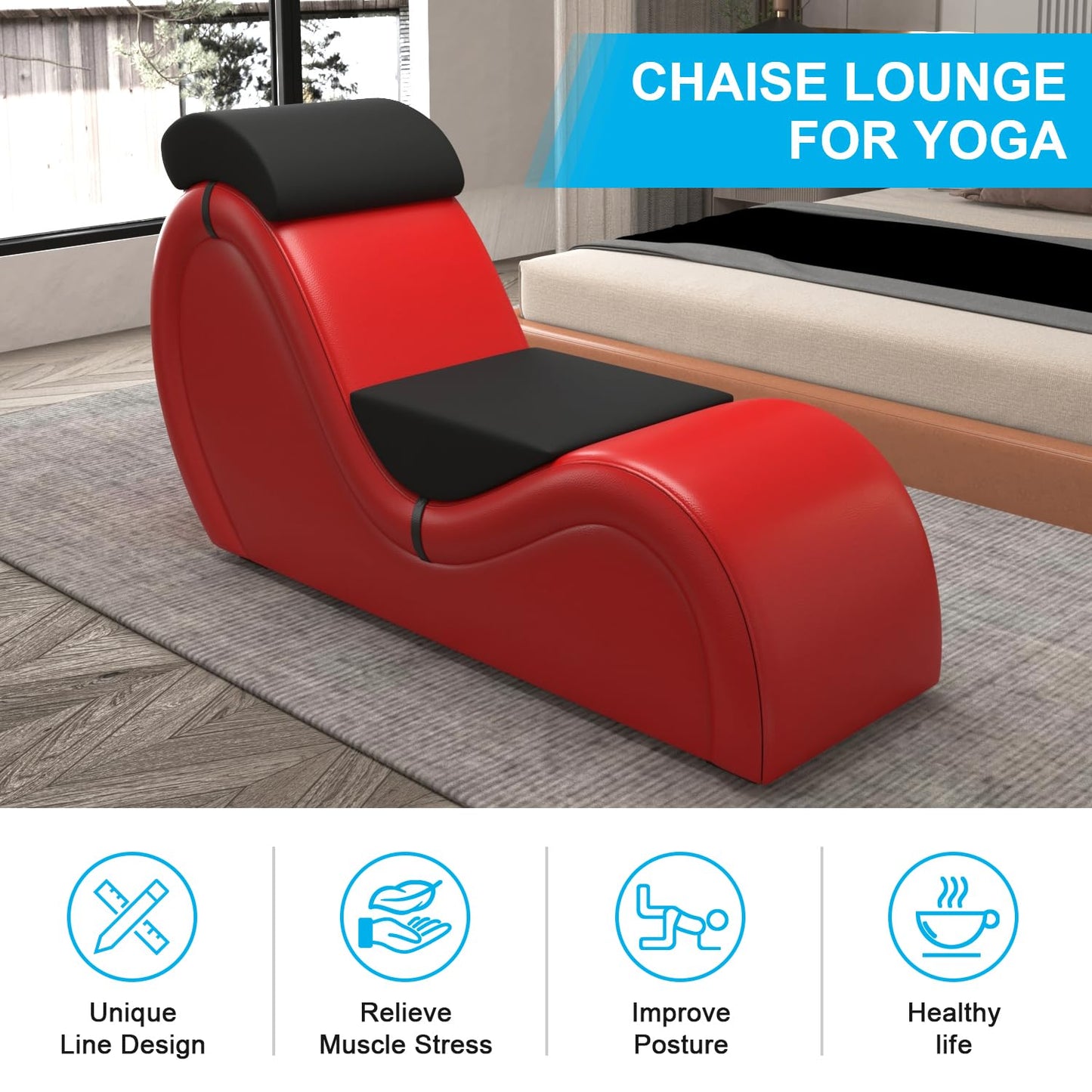 Modern S - Curve Seduction Chaise - Vixen | Nova Network