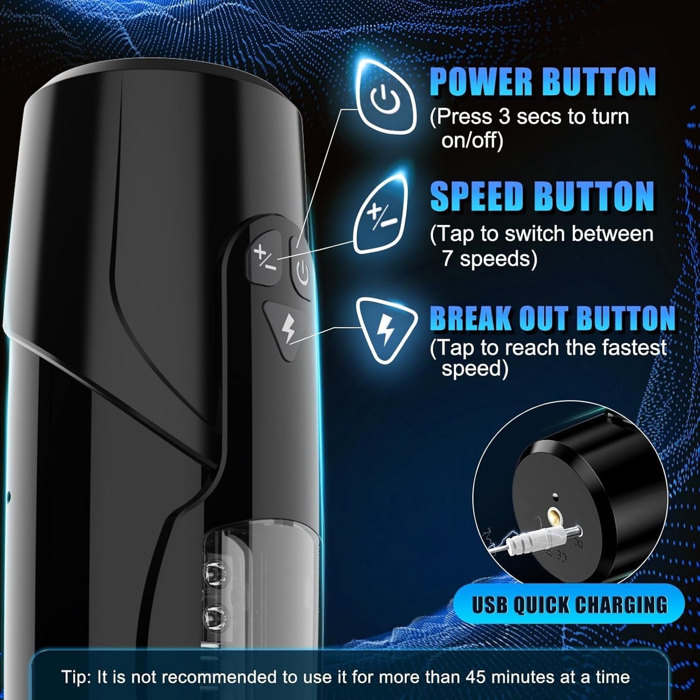 MotionCore Automatic Thrusting Male Stroker Suction - Vixen | Nova Network
