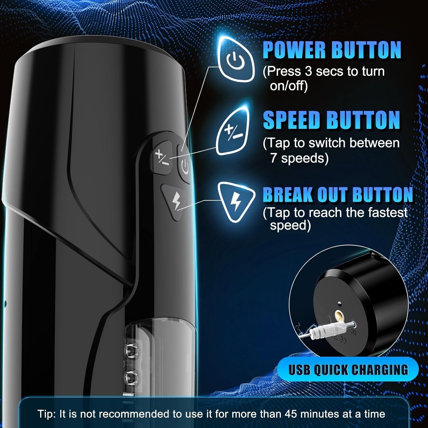 MotionCore Automatic Thrusting Male Stroker Suction - Vixen | Nova Network
