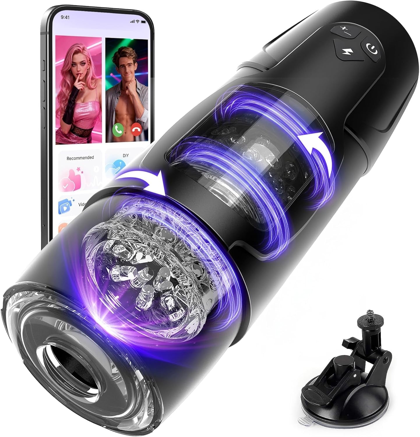 MotionCore Automatic Thrusting Male Stroker Suction - Vixen | Nova Network