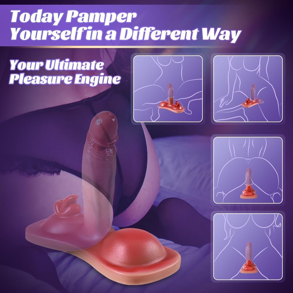 MotionThrone Ride - On Heated Thrusting Dildo Vibrator - Vixen | Nova Network