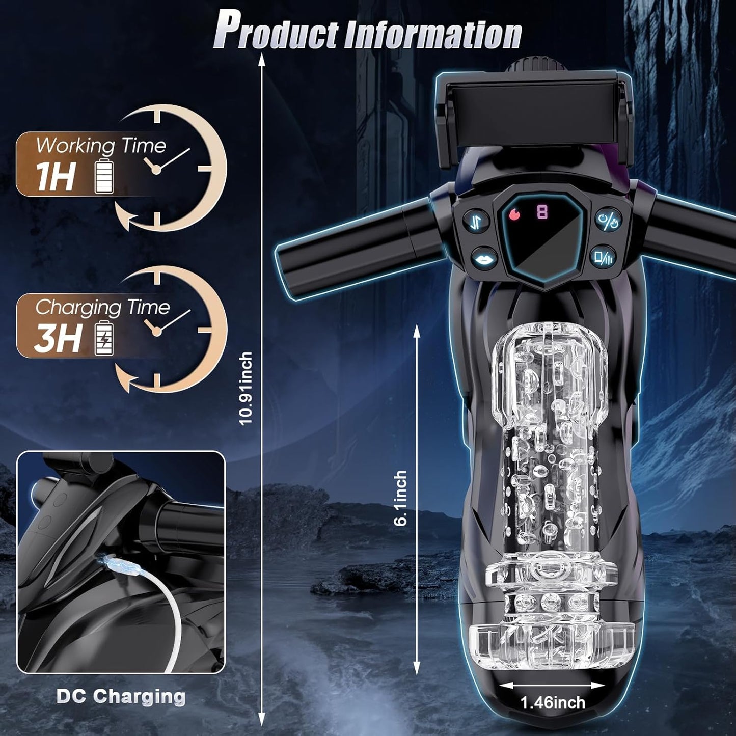 MotoThrust XR Smart Fleshlight Stroker - Vixen | Nova Network