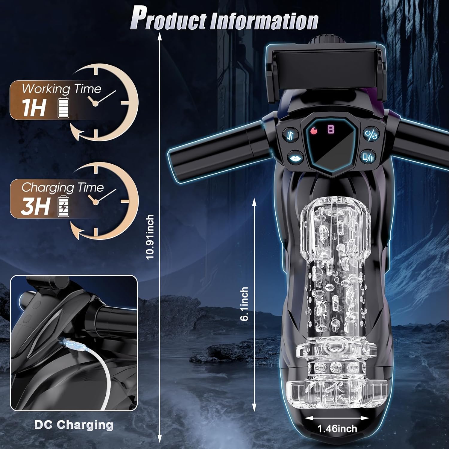 MotoThrust XR Smart Fleshlight Stroker - Vixen | Nova Network