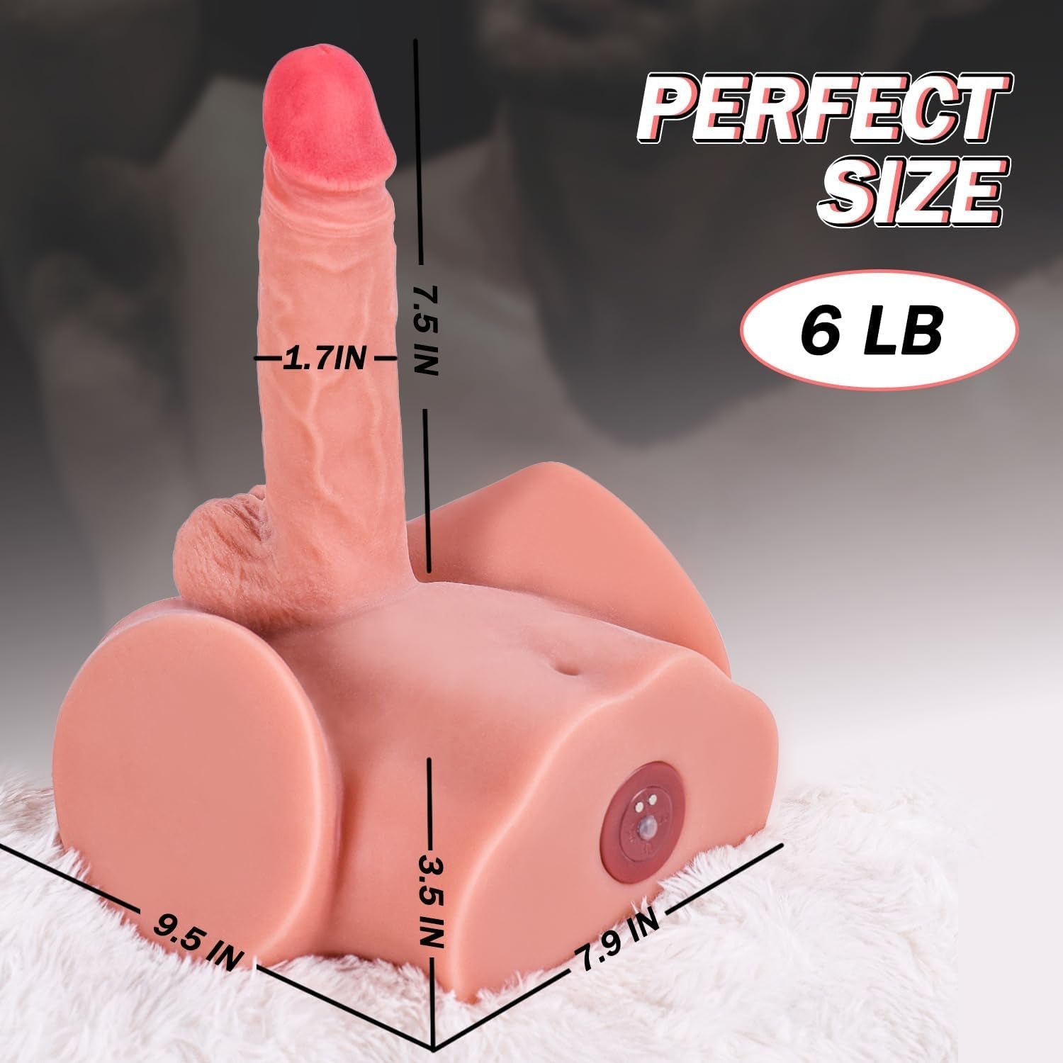 MountCraft Hands-Free Riding Thrusting Dildo - Vixen Adult Playroom