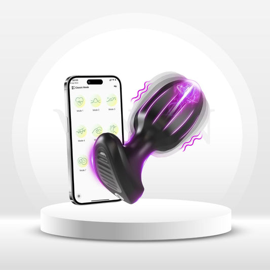 MurmurLink App - Controlled Anal Plug Vibrator - Vixen | Nova Network