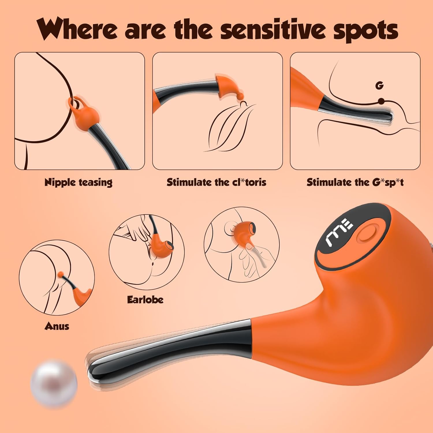 MystiVibe Taichi Pipe Clit & G - Spot Vibrator - Vixen | Nova Network