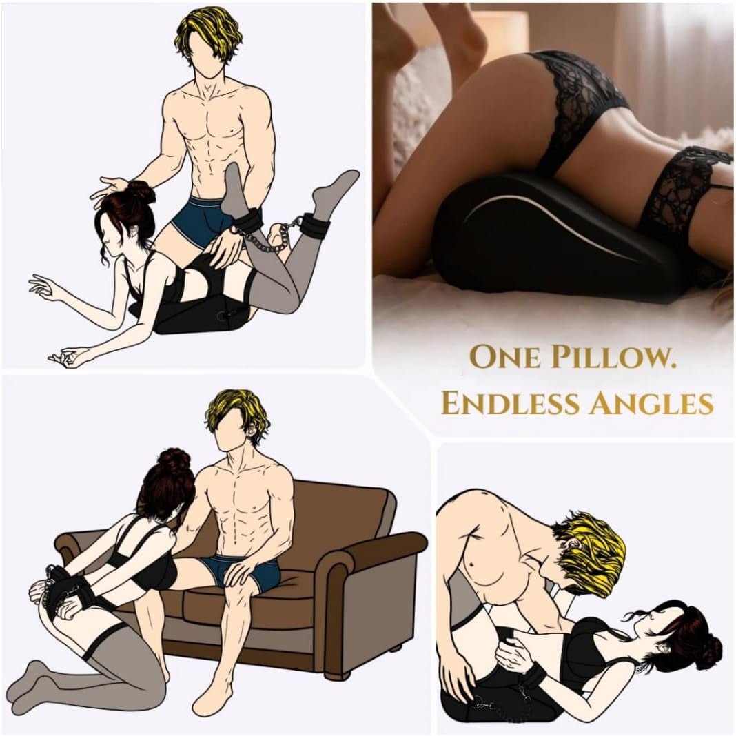NightArch Sex Position Pillow & Cuffs | BDSM - Vixen Adult Playroom