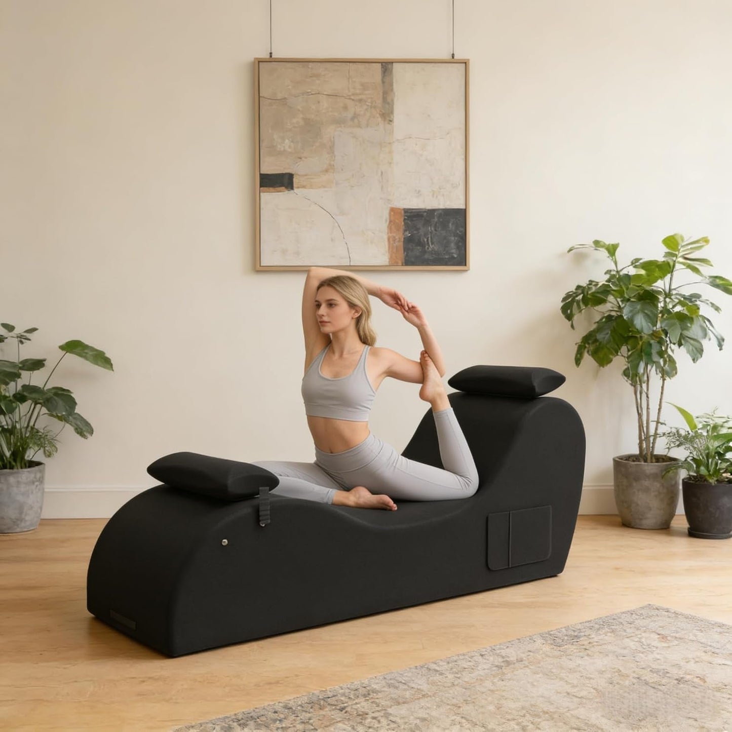 NoirArc Premium Black Sex Chaise Lounge Chair - Vixen | Nova Network