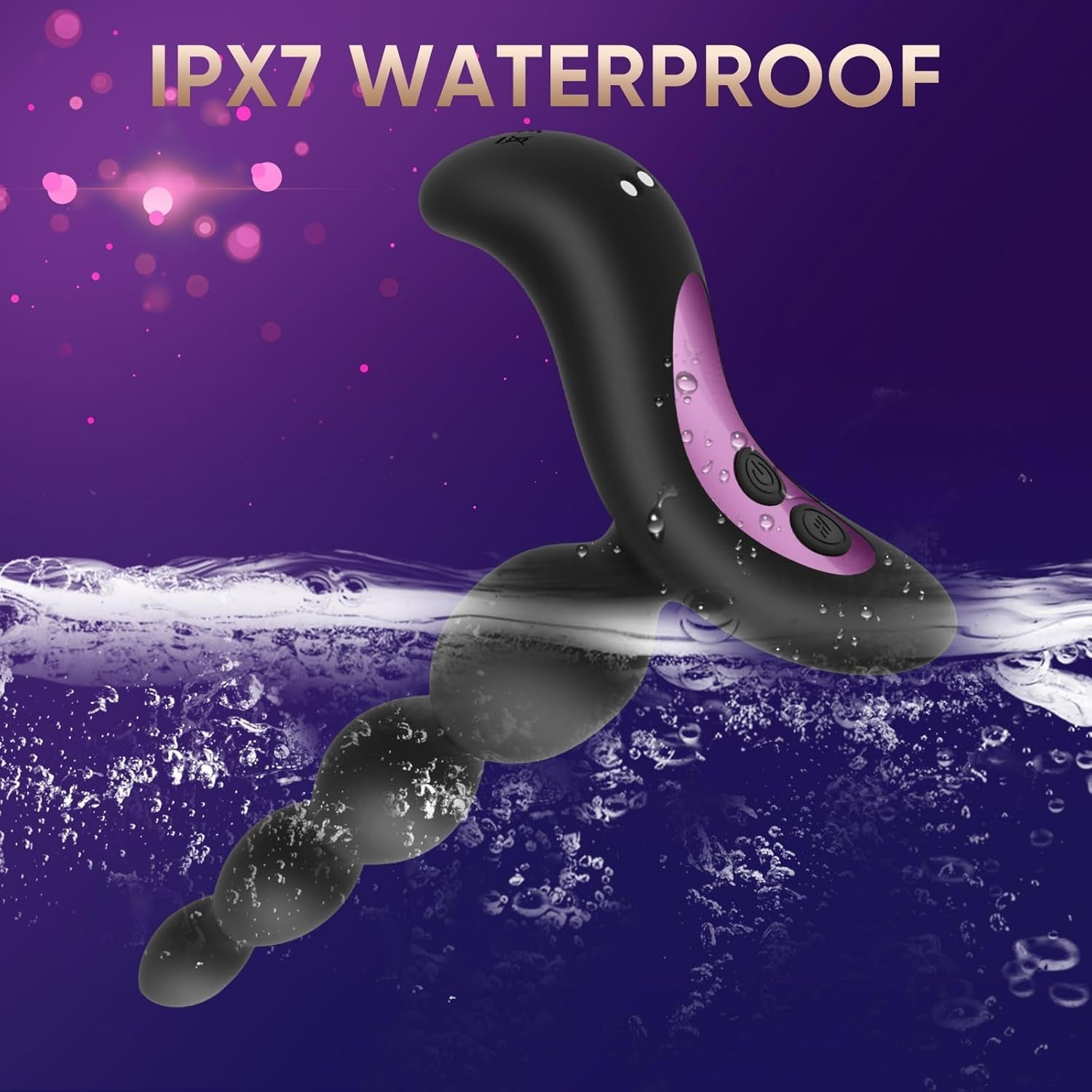 NoirBeads Vibrating Anal Beads Prostate Massager - Vixen | Nova Network