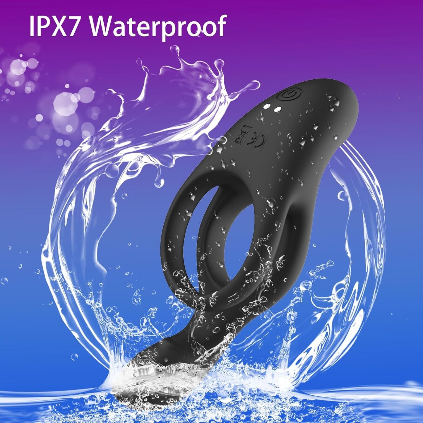 NoirClutch Vibrating Cock Ring Clit Stimulator - Vixen | Nova Network