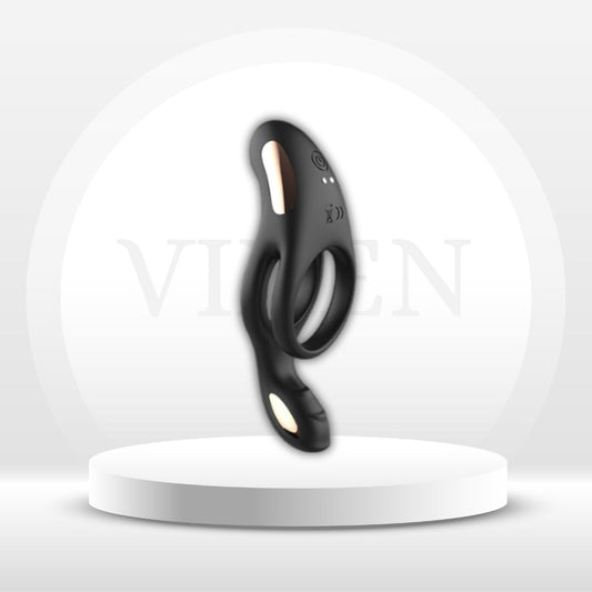 NoirClutch Vibrating Cock Ring Clit Stimulator - Vixen | Nova Network