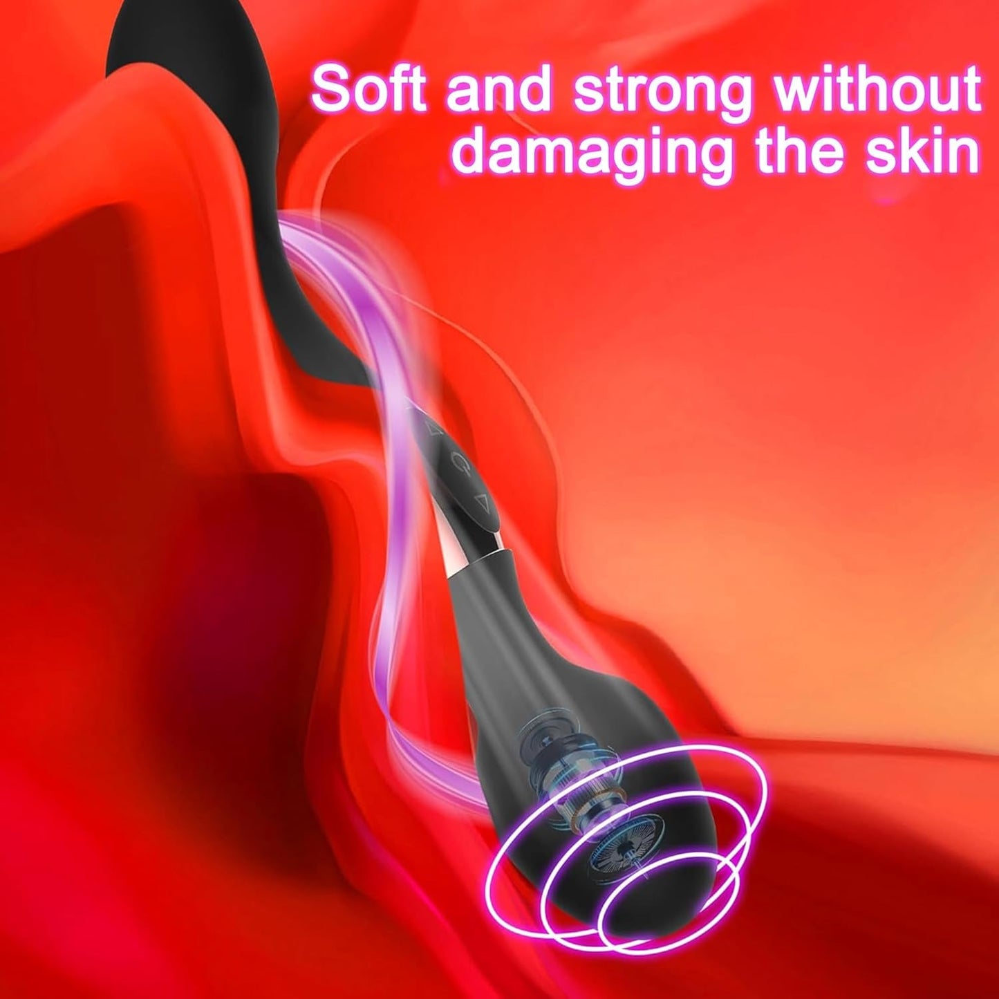 NoirDuo Black Dual Motor Sex Wand - Vixen | Nova Network