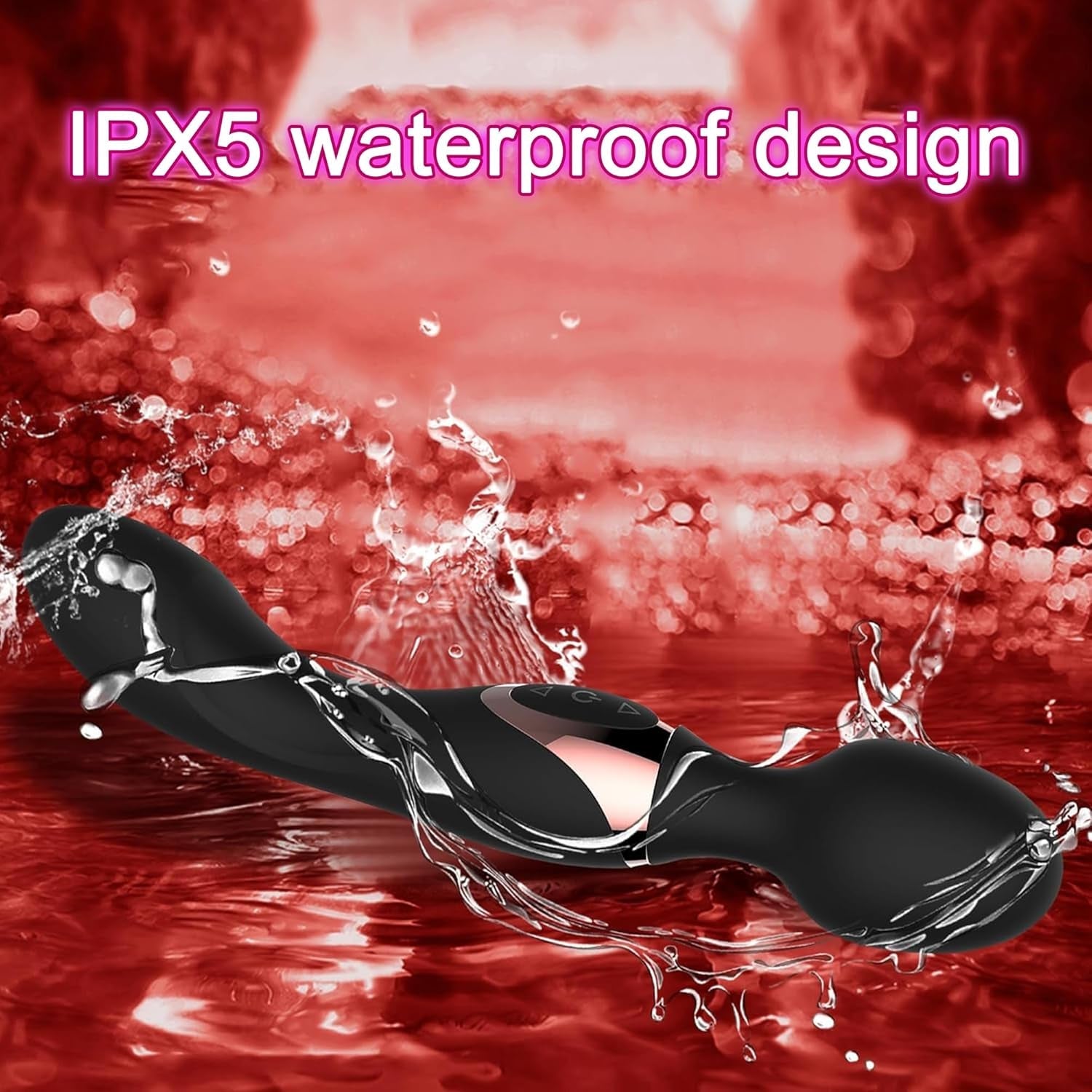 NoirDuo Black Dual Motor Sex Wand - Vixen | Nova Network