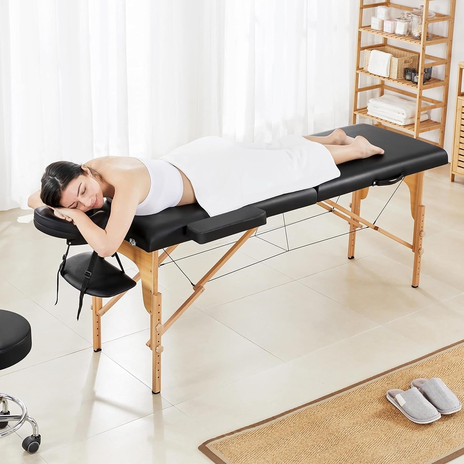 NoirEase Foldable Sensual Massage Sex Table - Vixen | Nova Network