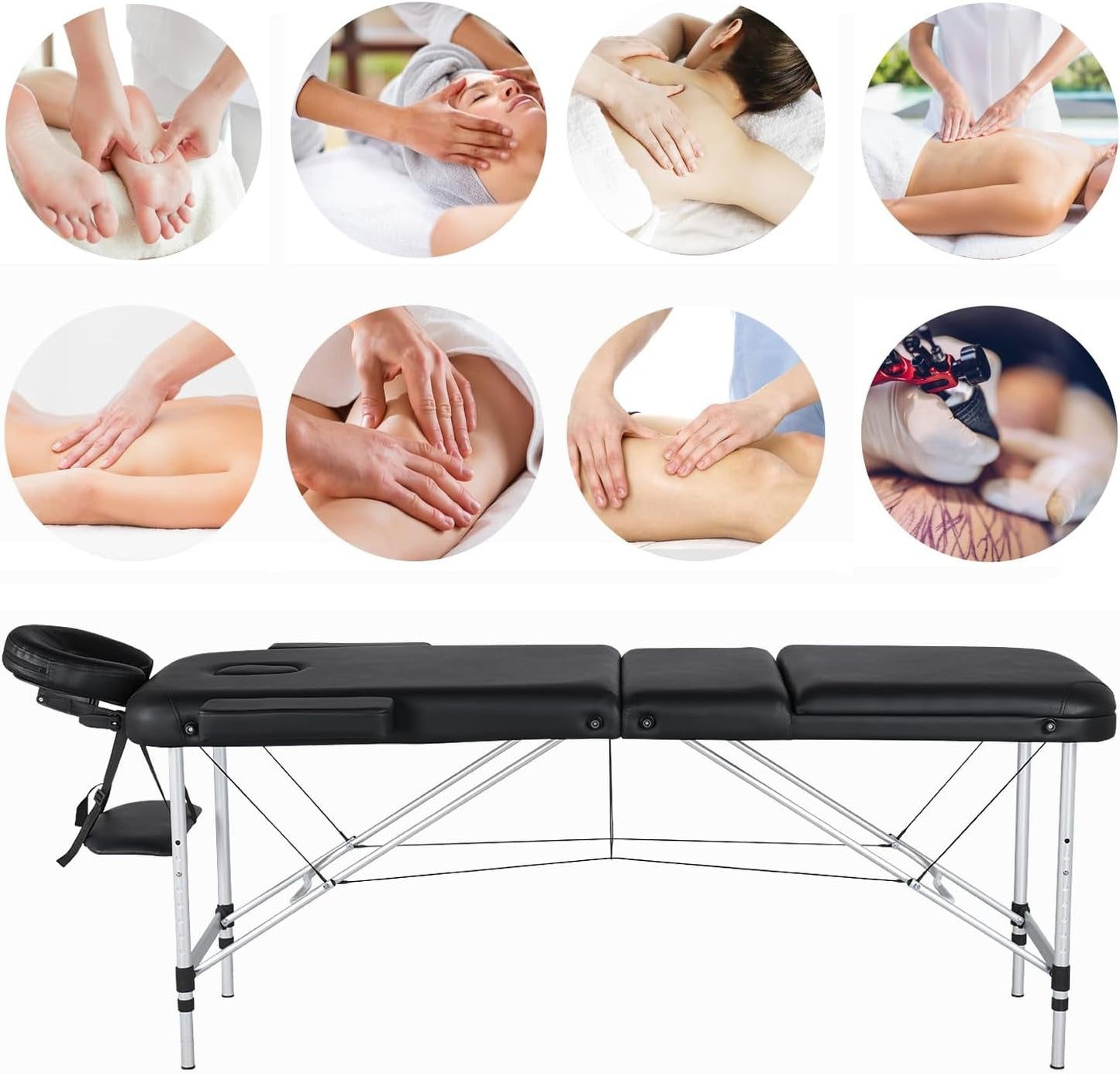 NoirFlex Adjustable Sensual Massage Sex Table - Vixen | Nova Network