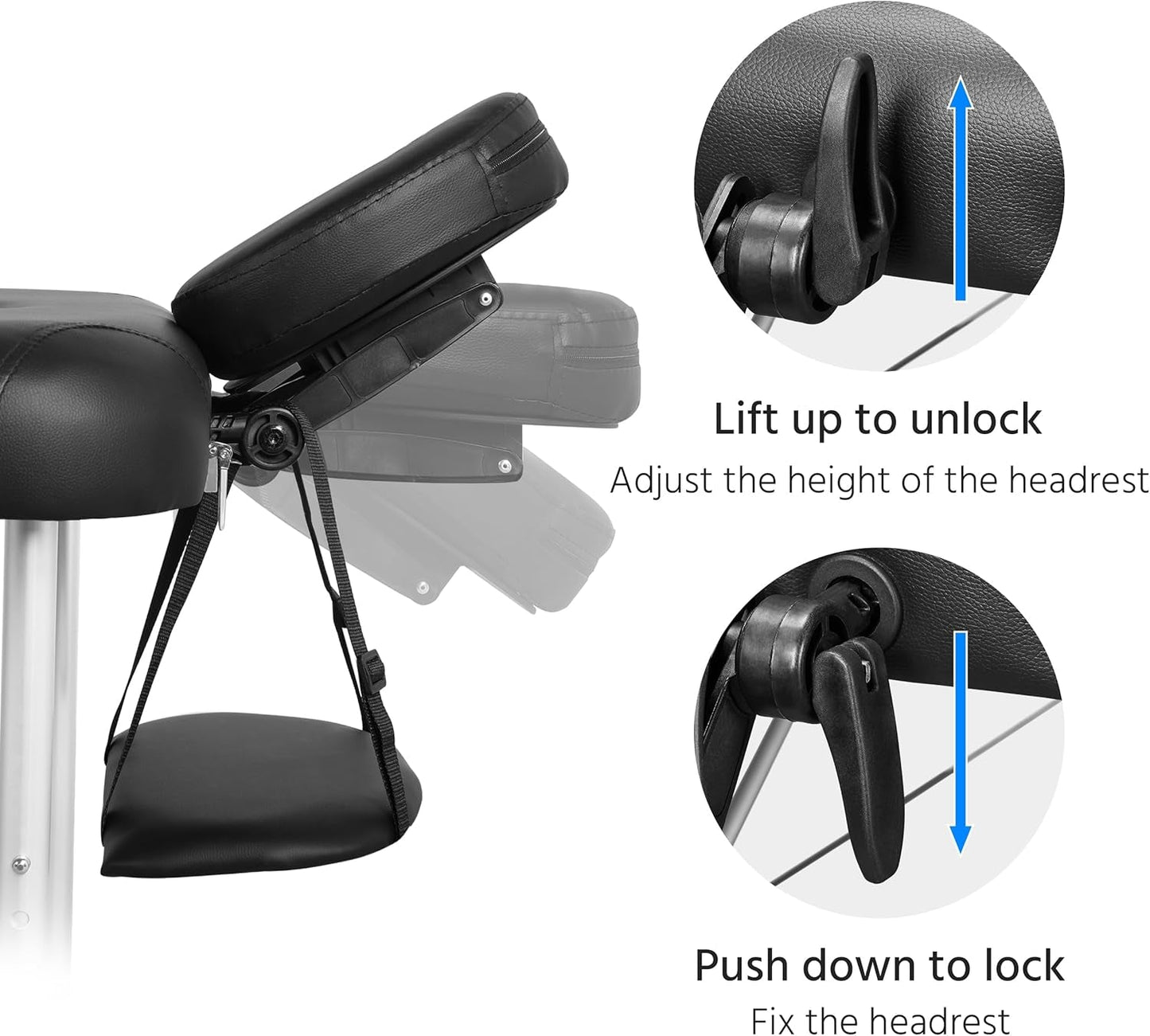 NoirFlex Adjustable Sensual Massage Sex Table - Vixen | Nova Network