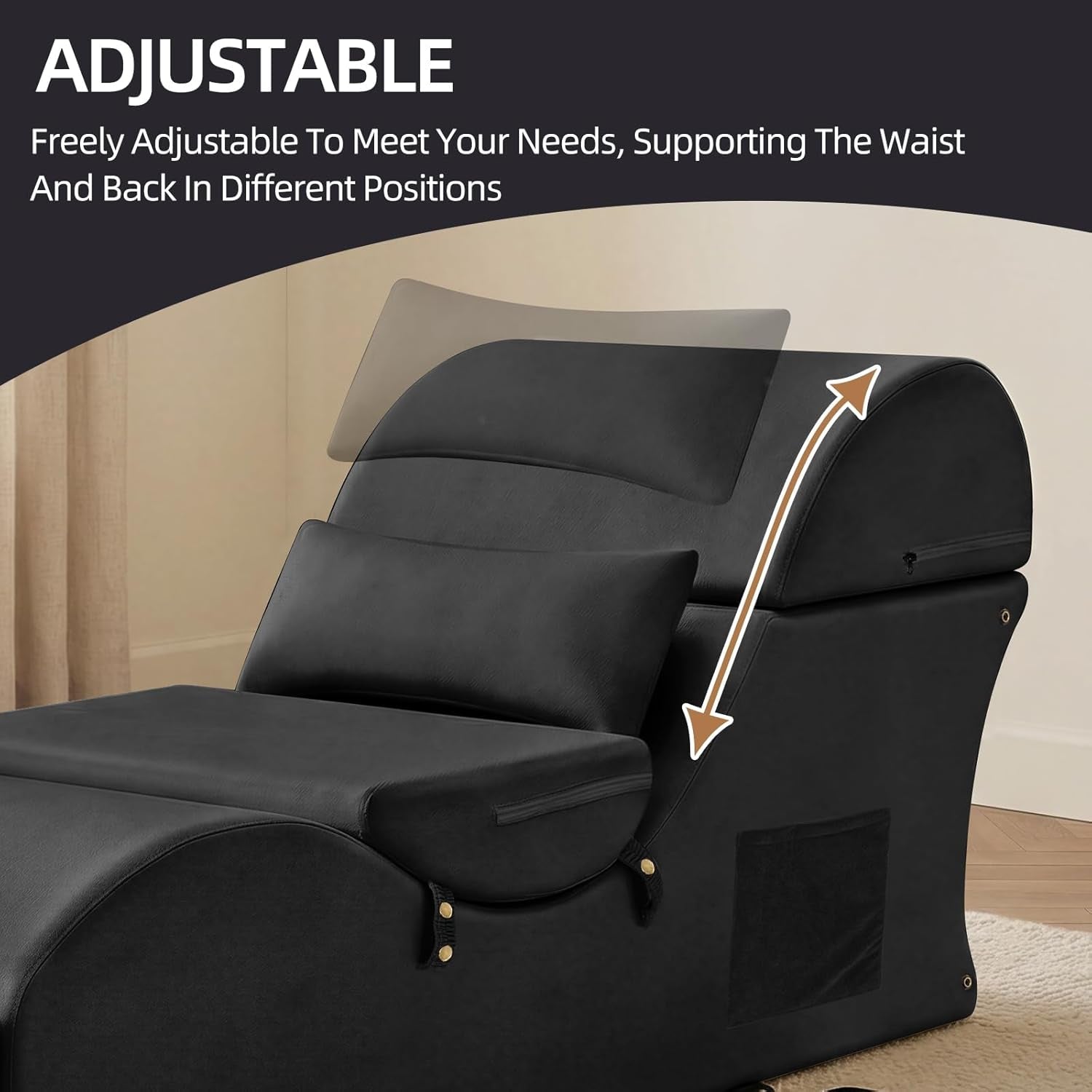 NoirFold Black Fold - Out Sex Chaise Lounge - Vixen | Nova Network