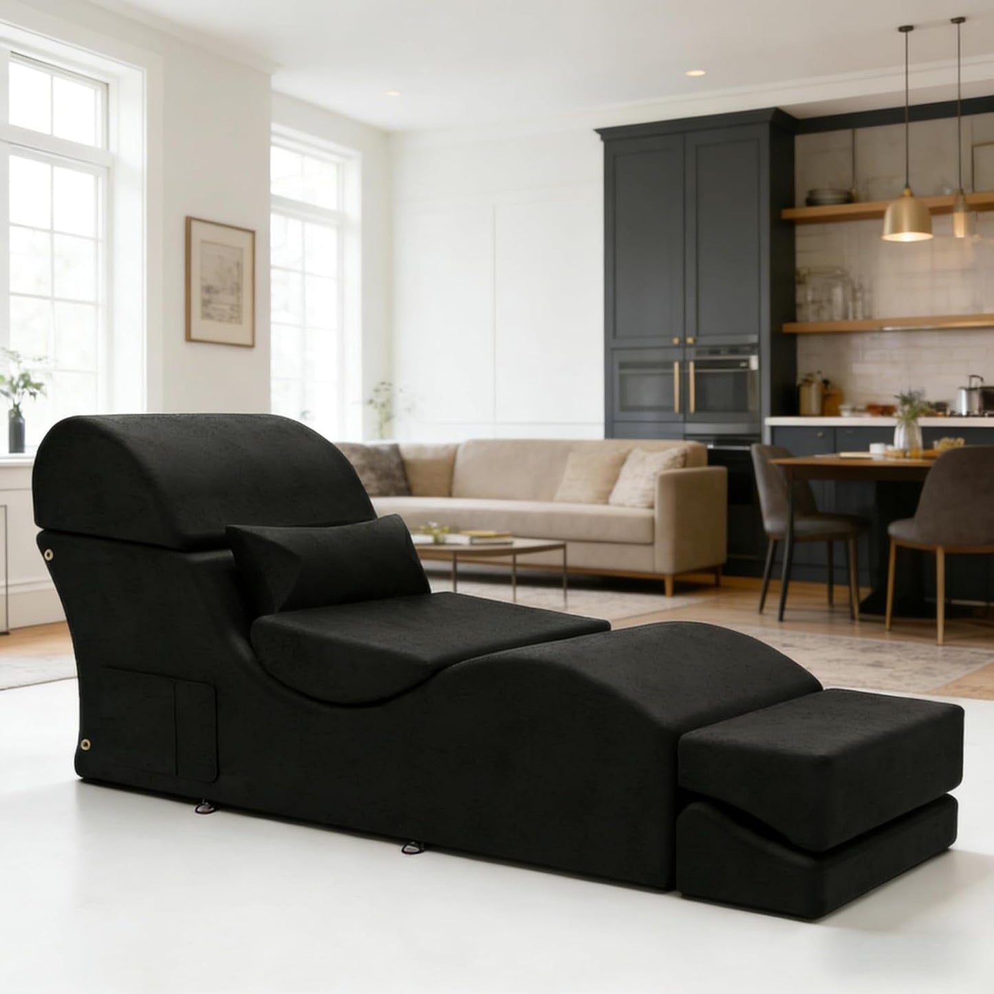 NoirFold Black Fold - Out Sex Chaise Lounge - Vixen | Nova Network