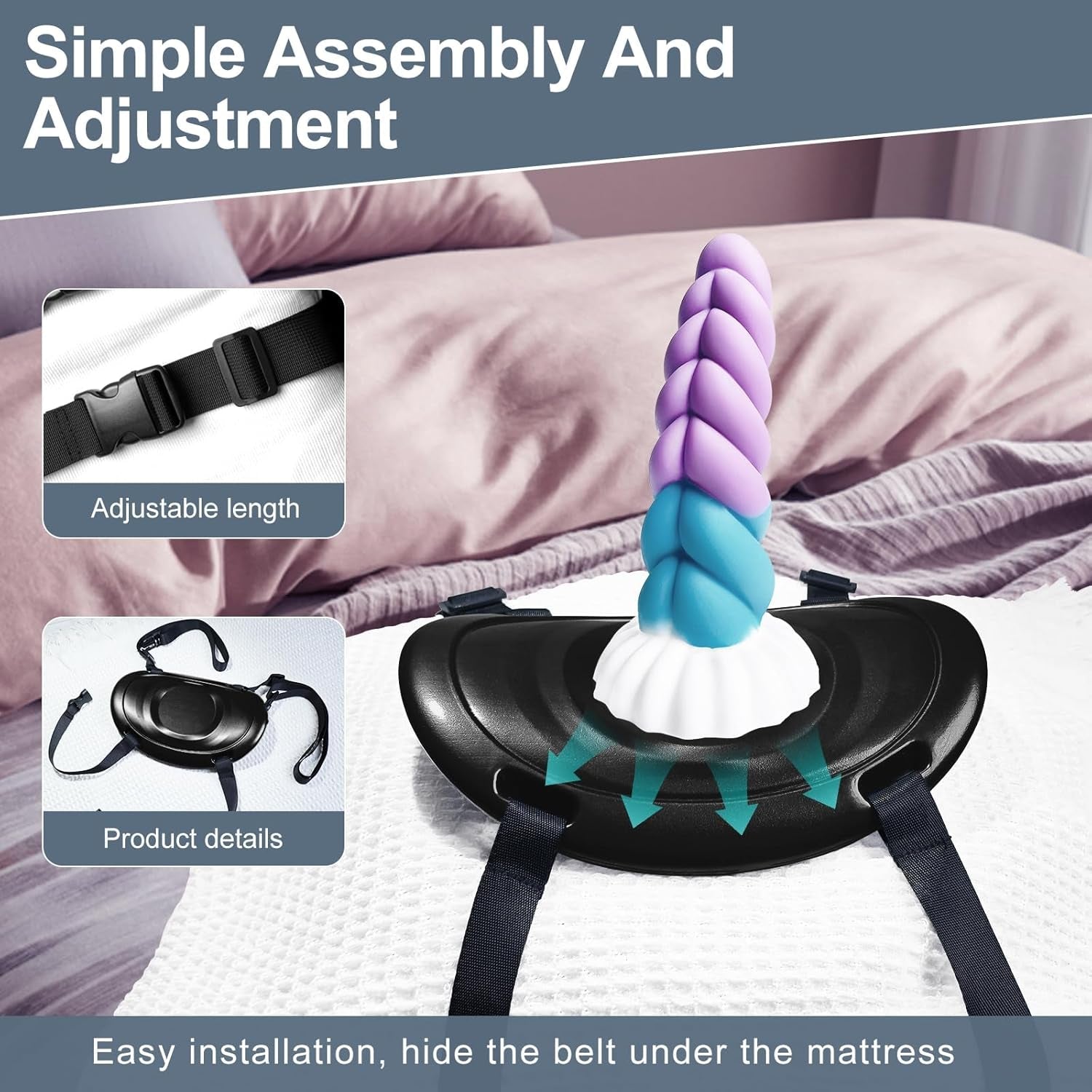 NoirRide Suction Cup Dildo Saddle Mount - Vixen | Nova Network