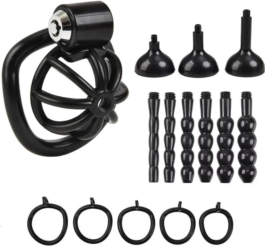 NoirVault Male Chastity Cage Kit - Vixen | Nova Network