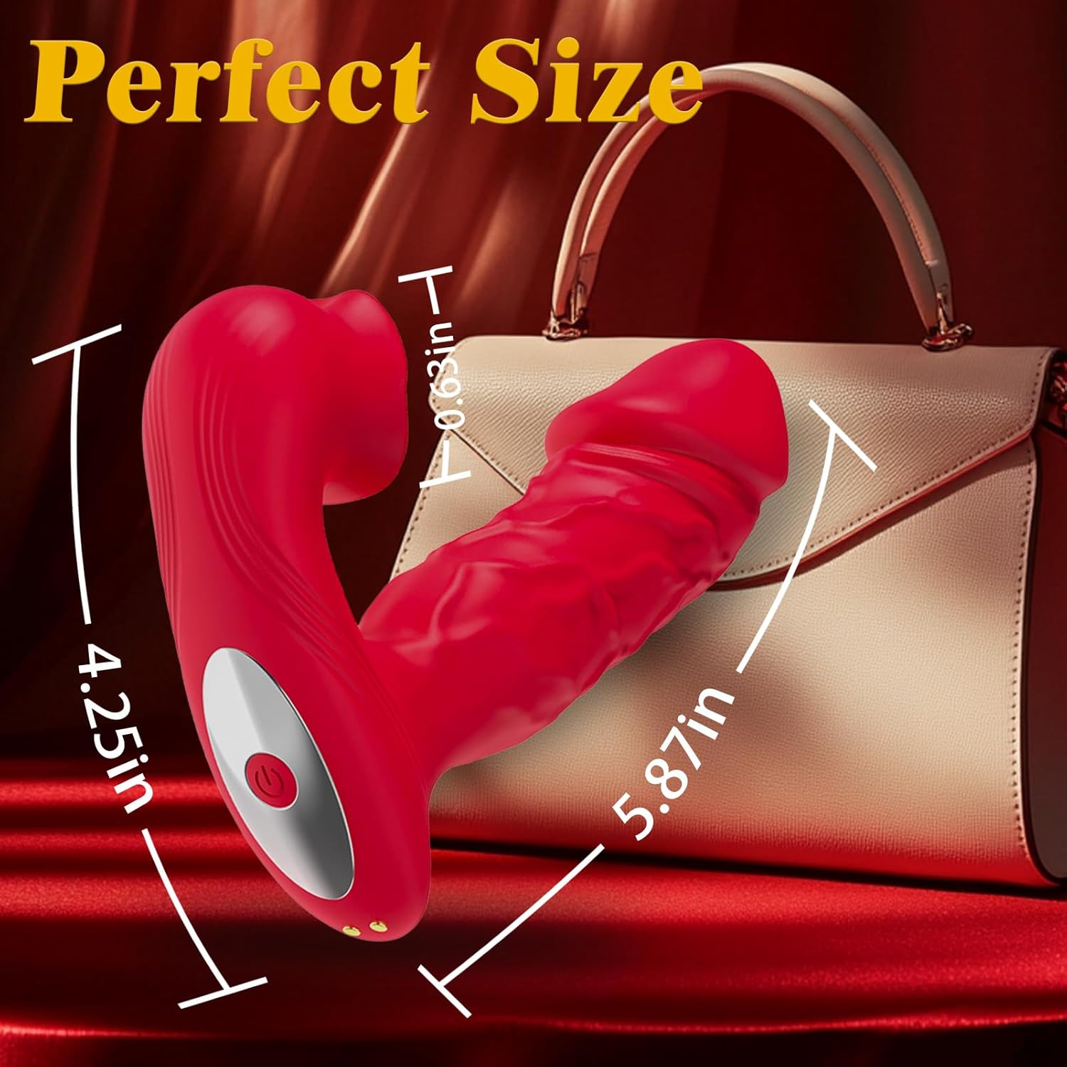 NoirWhisper Thrust & Suck Wearable Vibrator - Vixen | Nova Network