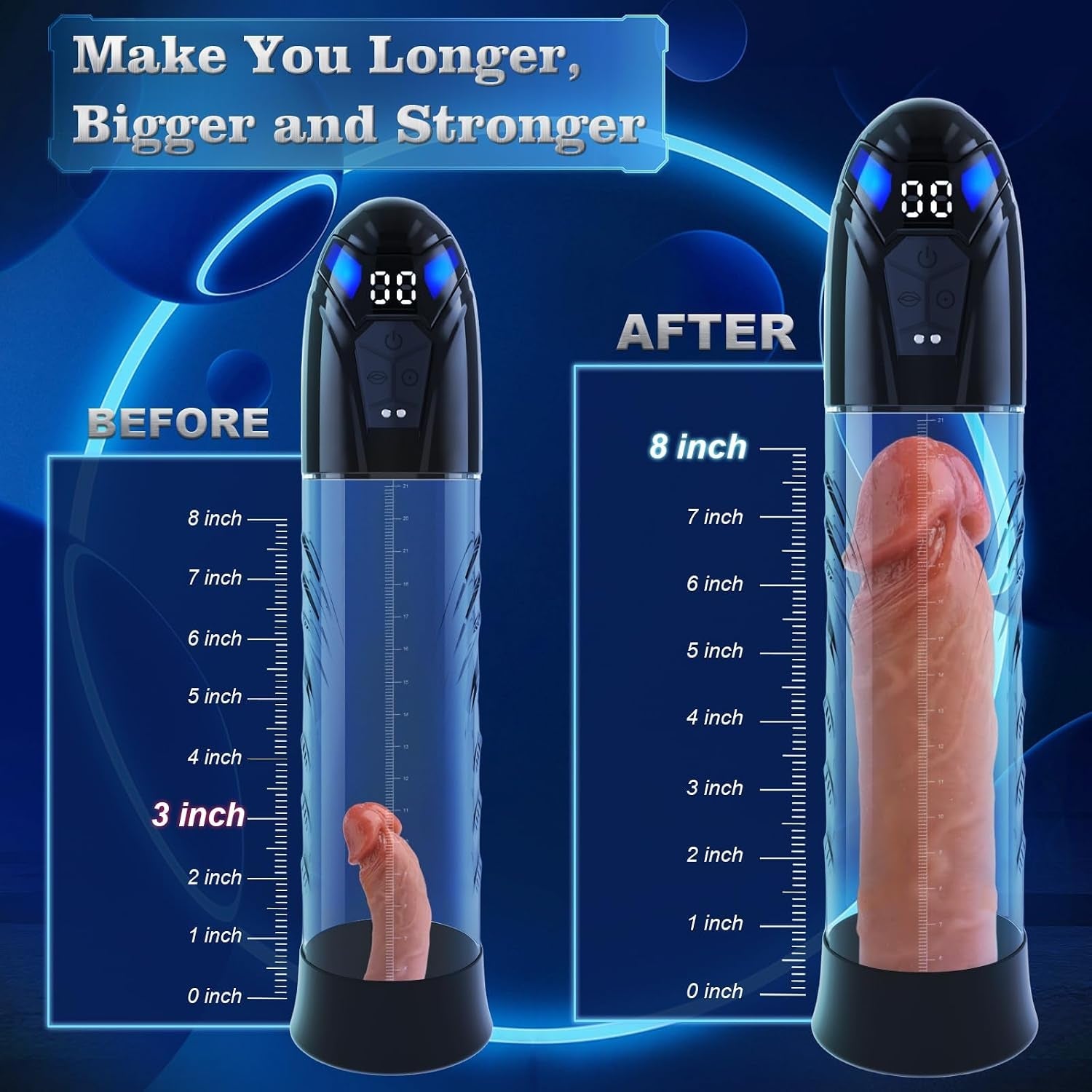 NovaThrust Electric Penis Pump & Male Masturbator - Vixen Adult Playroom