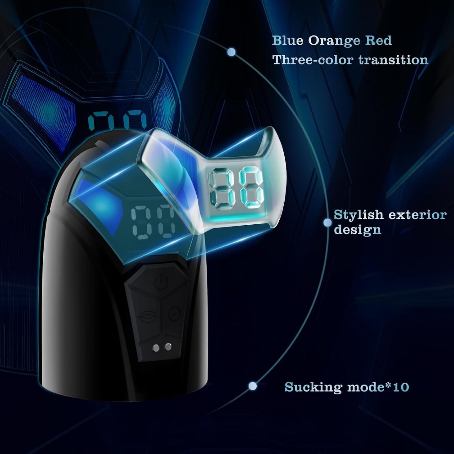 NovaThrust Electric Penis Pump & Male Masturbator - Vixen Adult Playroom