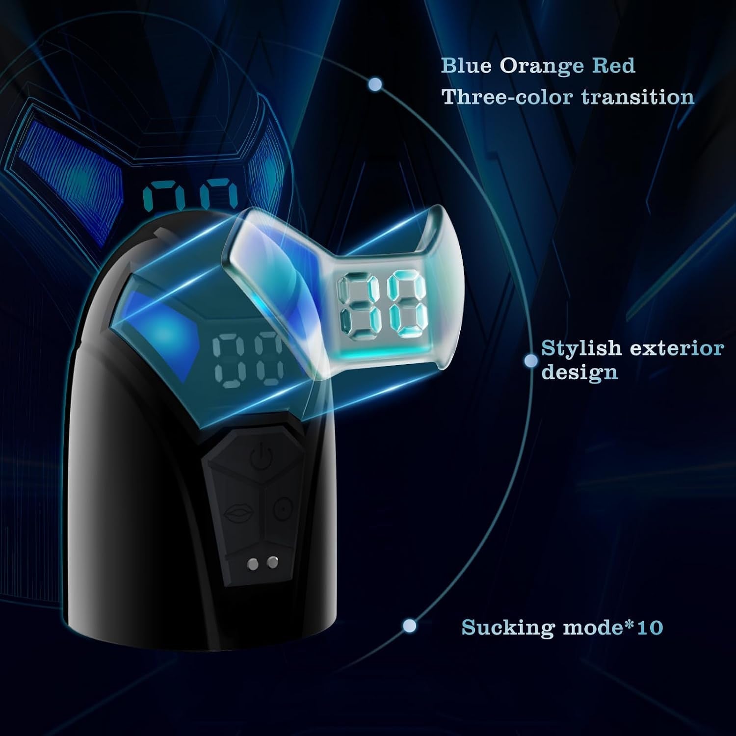 NovaThrust Electric Penis Pump & Male Masturbator - Vixen Adult Playroom