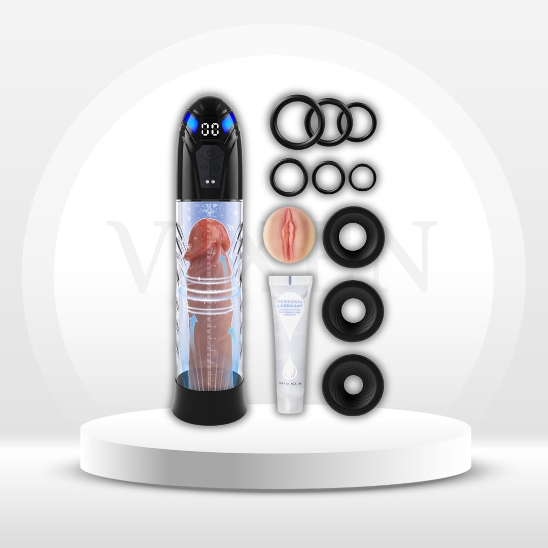 NovaThrust Electric Penis Pump & Male Masturbator - Vixen Adult Playroom