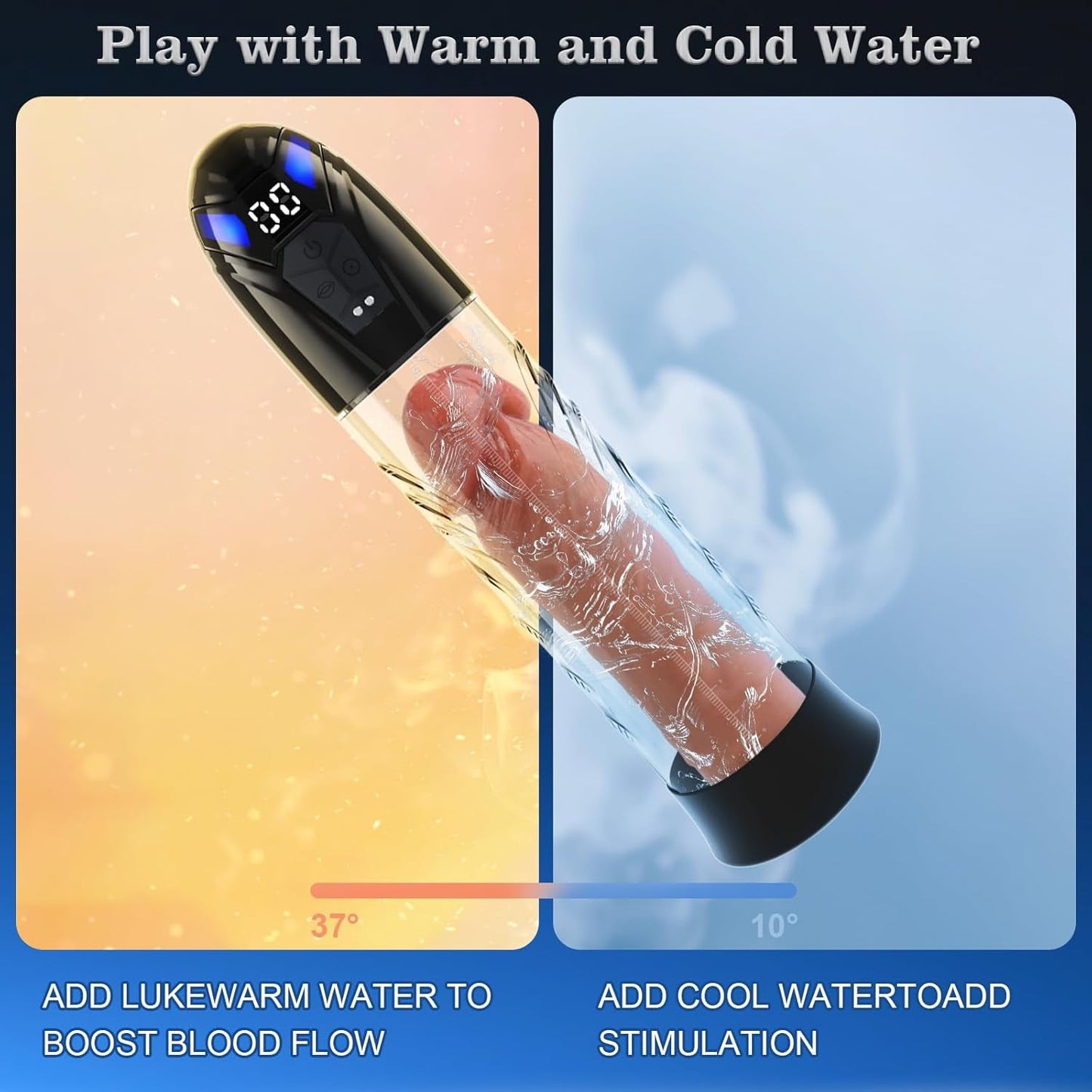 NovaThrust Electric Penis Pump & Male Masturbator - Vixen Adult Playroom