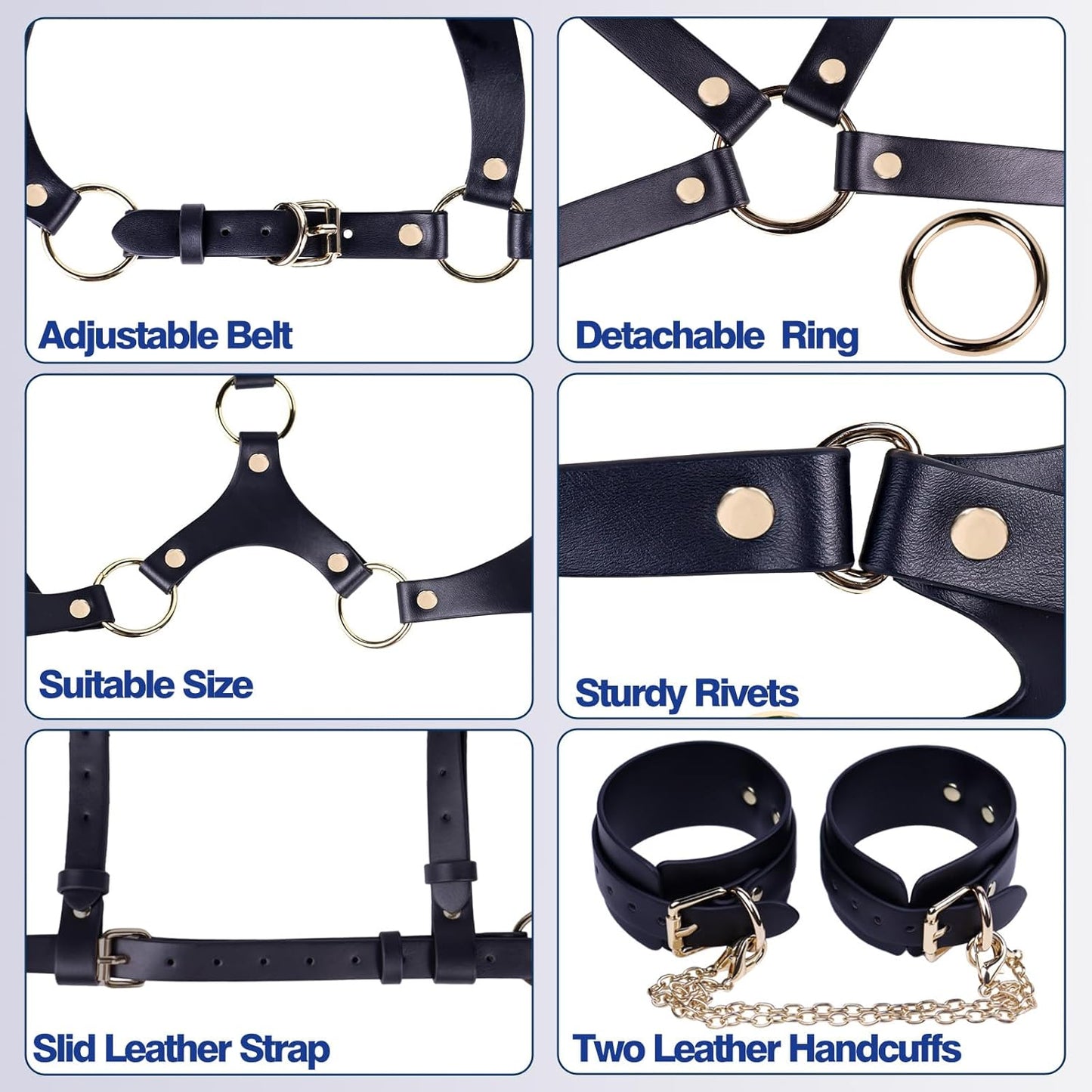 ObeyBra BDSM Breast Restraint Strap - On Harness Set - Vixen | Nova Network