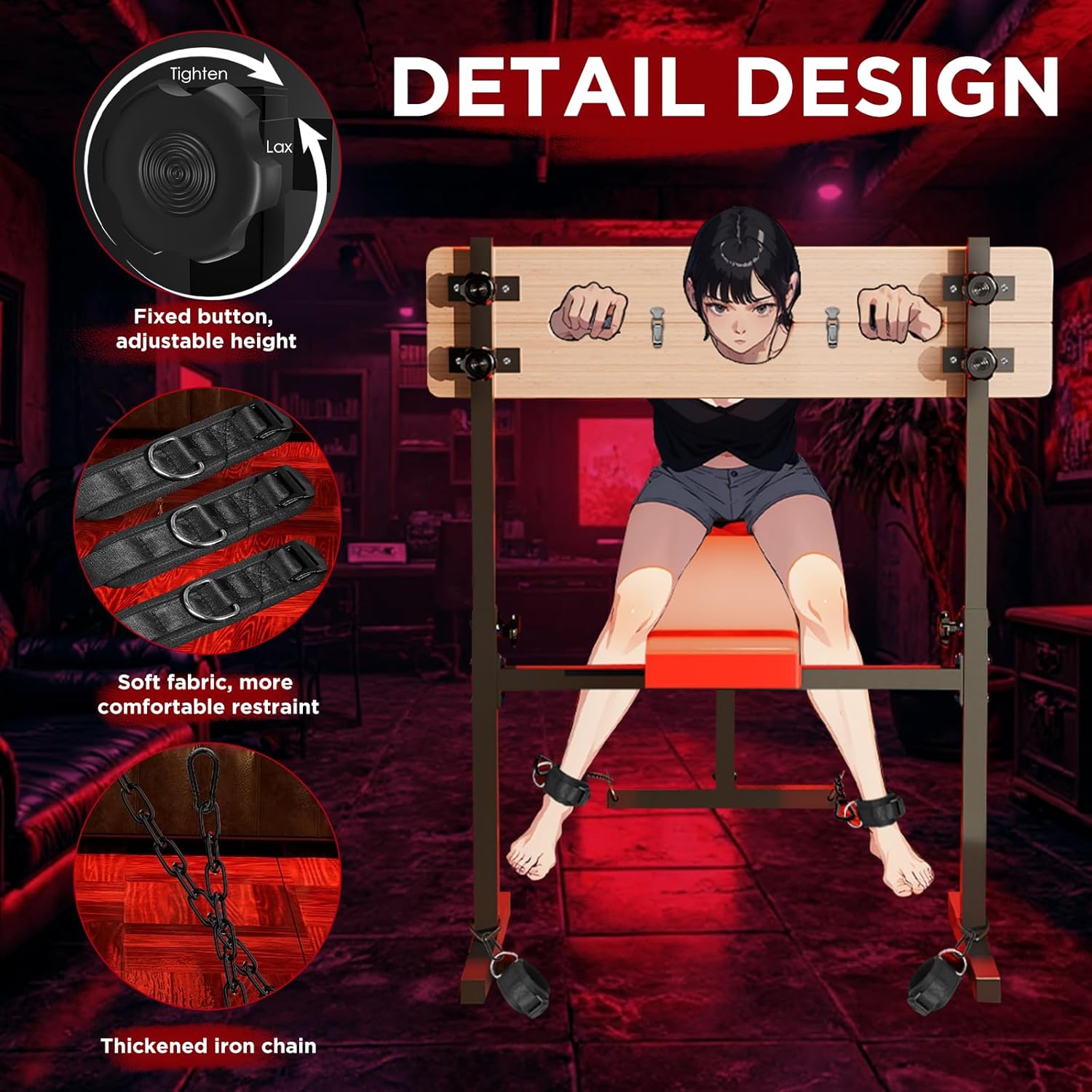 ObeyFrame Ultimate BDSM Bondage Restraints Sex Bench - Vixen | Nova Network
