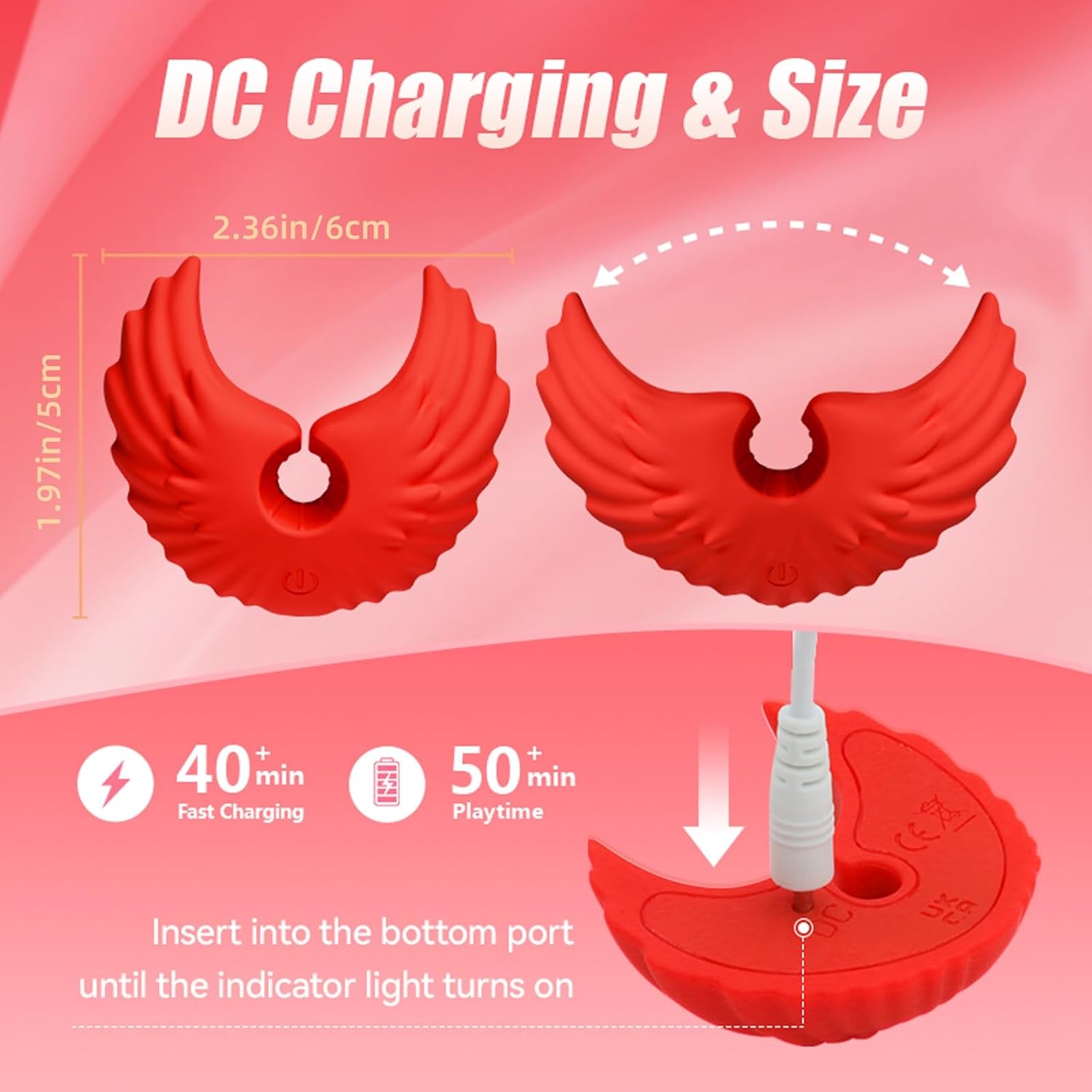 ObeyWings Vibrating Nipple Teasers - Vixen | Nova Network